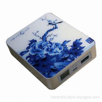 Hot sale portable power bank in high capacity with dual USB
